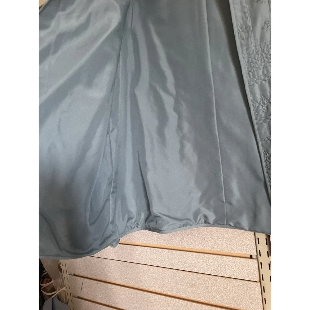 Alfred Dunner teal quilted jacket‎ size 14